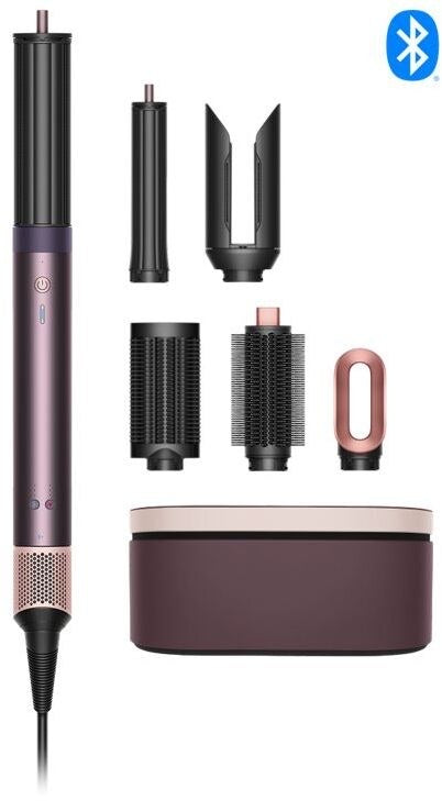Dyson Airwrap Co-anda2x Straight+Wavy Jasper Plum