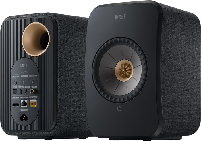 KEF LSX II Zwart